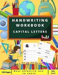 Handwriting Workbook - CAPITAL LETTERS