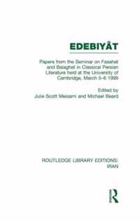 Papers from the Seminar on Fasahat and Balaghat in Classical Persian Literature (Rle Iran A)