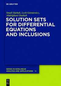 Solution Sets for Differential Equations and Inclusions