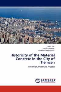 Historicity of the Material Concrete in the City of Tlemcen