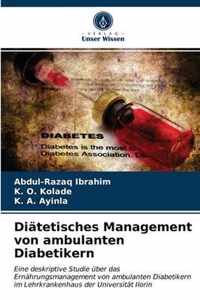 Diatetisches Management von ambulanten Diabetikern