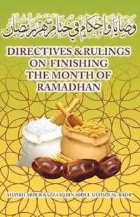 Directives & Rulings on finishing the Month of Ramadhan