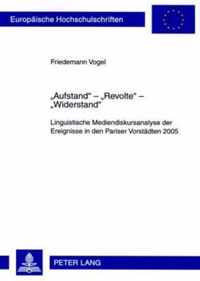 Aufstand  -  Revolte  -  Widerstand