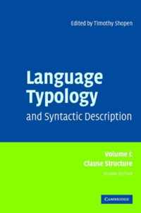 Language Typology and Syntactic Description