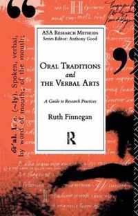 Oral Traditions and the Verbal Arts