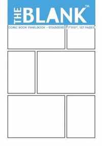 The Blank Comic Book Panelbook - Staggered, 7x10, 127 Pages