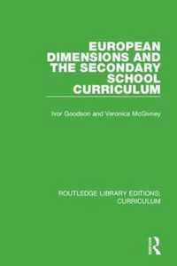 European Dimensions and the Secondary School Curriculum