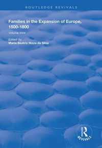 Families in the Expansion of Europe, 1500-1800