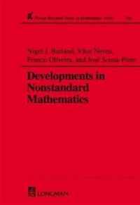 Developments in Nonstandard Mathematics