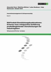 B2B Produkt-Dienstleistungskombinationen