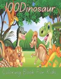 100Dinosaur Coloring Book For Kids