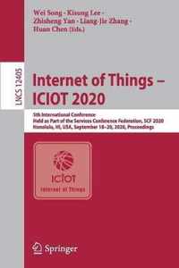 Internet of Things - ICIOT 2020