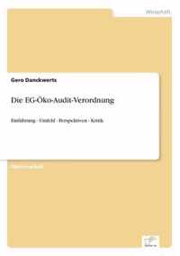 Die EG-OEko-Audit-Verordnung