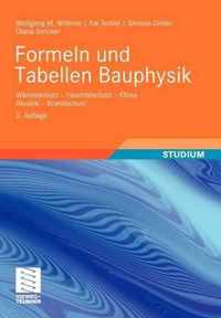 Formeln Und Tabellen Bauphysik