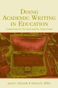 Doing Academic Writing in Education