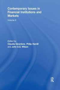 Contemporary Issues in Financial Institutions and Markets