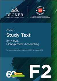 ACCA Approved - F2 Management Accounting (September 2017 to August 2018 Exams)