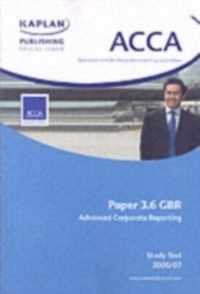 ACCA Paper 3.6 Gbr Advanced Corporate Reporting