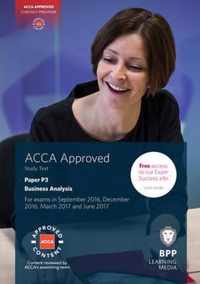 ACCA P3 Business Analysis