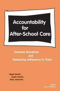 Accountability for After-school Care