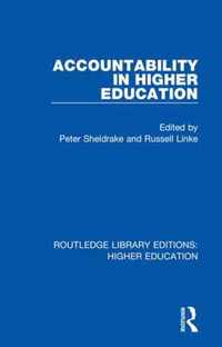 Accountability in Higher Education