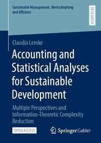 Accounting and Statistical Analyses for Sustainable Development