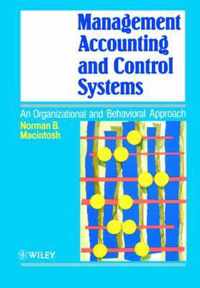 Management Accounting and Control Systems