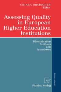 Assessing Quality in European Higher Education Institutions