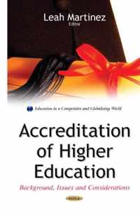 Accreditation of Higher Education