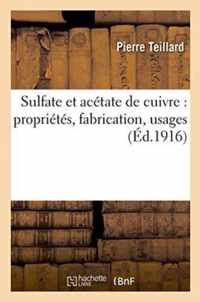 Sulfate Et Acetate de Cuivre