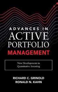 Advances in Active Portfolio Management: New Developments in Quantitative Investing