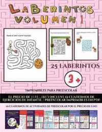 Imprimibles para preescolar (Laberintos - Volumen 1)