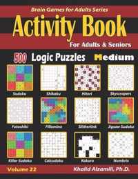 Activity Book for Adults & Seniors