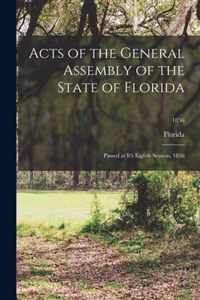 Acts of the General Assembly of the State of Florida