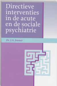 Directieve Interventies Psychiatrie 3E D