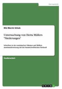 Untersuchung von Herta Mullers Niederungen