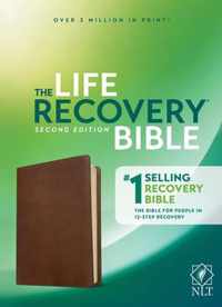 NLT Life Recovery Bible, Second Edition, Rustic Brown