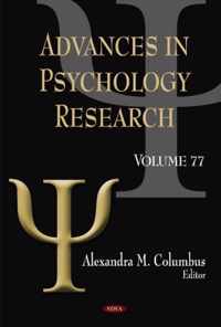 Advances in Psychology Research