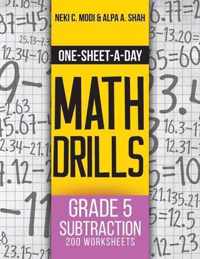 One-Sheet-A-Day Math Drills