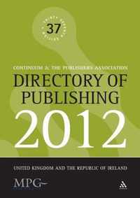 Directory Of Publishing 2012