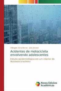 Acidentes de motocicleta envolvendo adolescentes