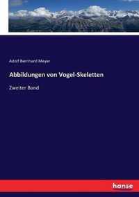 Abbildungen von Vogel-Skeletten