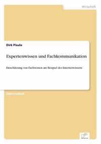 Expertenwissen und Fachkommunikation