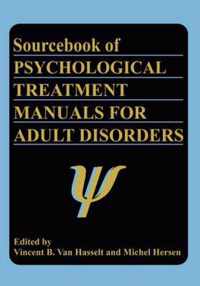 Sourcebook of Psychological Treatment Manuals for Adult Disorders