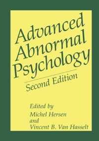 Advanced Abnormal Psychology