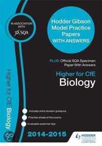 SQA Specimen Paper 2014 Higher for CFE Biology & Hodder Gibson Model Papers