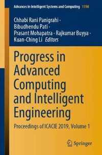 Progress in Advanced Computing and Intelligent Engineering