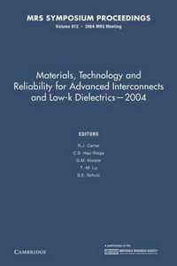 Materials, Technology and Reliability for Advanced Interconnects and Low-K Dielectrics 2004