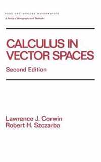 Calculus in Vector Spaces