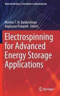 Electrospinning for Advanced Energy Storage Applications